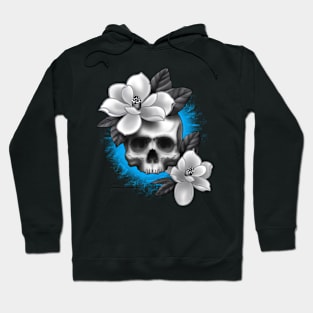 Magnolia Skull Hoodie